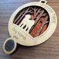 Dog Ornament with QR code